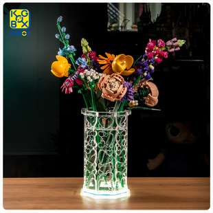KGBOX适用10280花束恋语心瓶一体展示花瓶