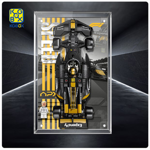KGBOX适用于77252F1大电影同款APXGP赛车SPEED系列展示盒
