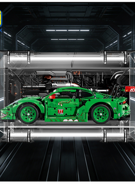 KGBOX适用于42224 保时捷911 GT3R REXY AO赛车展示盒
