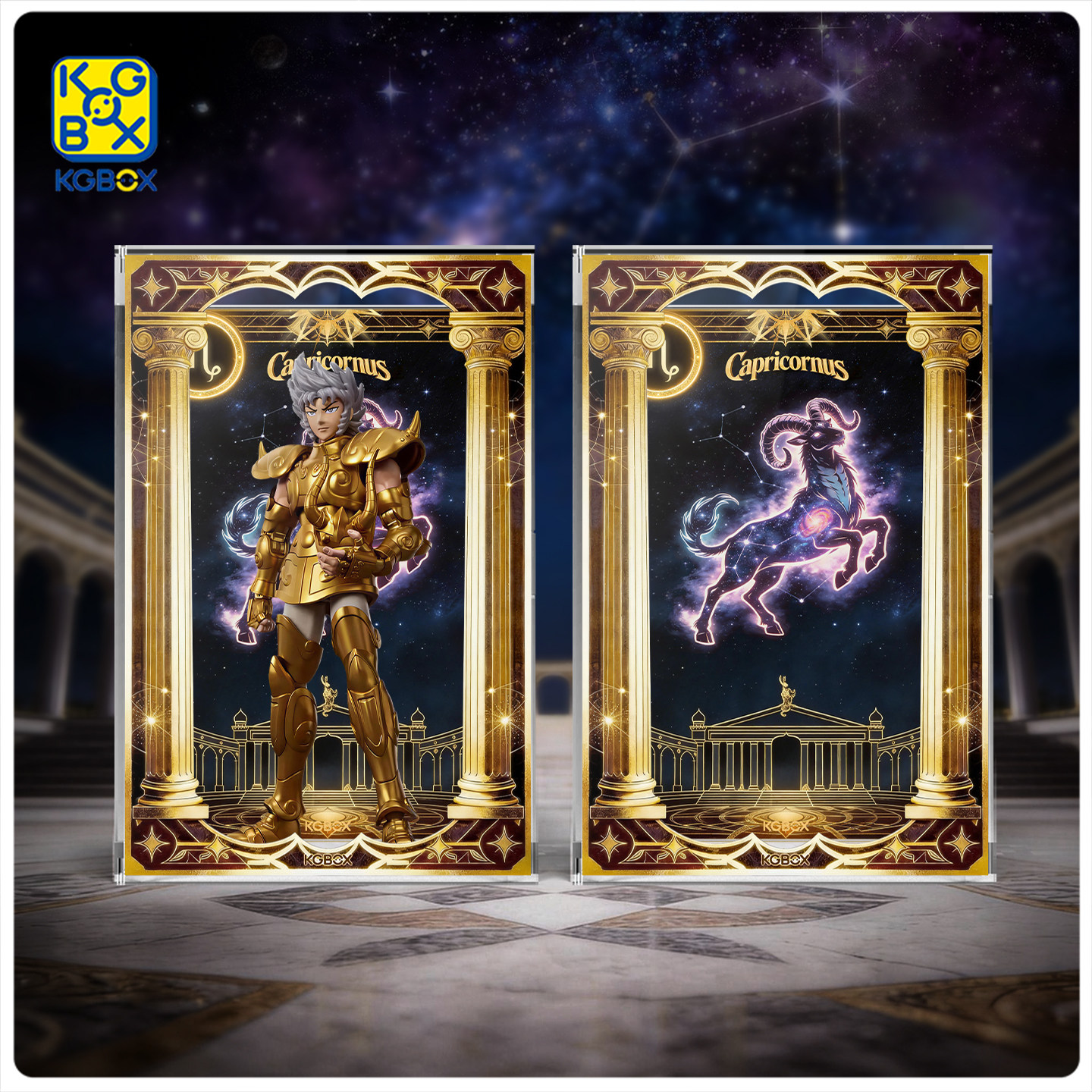 KGBOX适用圣斗士星矢摩羯座黄金超越版手办小型单人珍藏展示盒,模玩/动漫/周边/娃圈三坑/桌游,动漫电子/道具/本子,淘宝优惠券,粉丝福利购,淘宝优惠卷