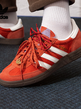 阿迪达斯三叶草男女HANDBALL SPEZIAL低帮板鞋休闲运动鞋KJ6299