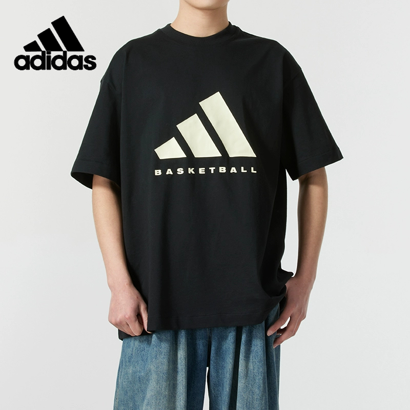 adidas阿迪达斯情侣款运动休闲纯棉短袖T恤JY0199 JD6127 JC7834