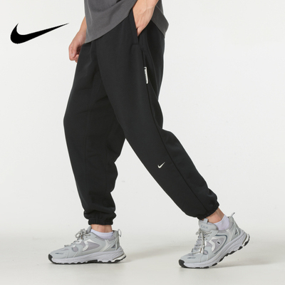 耐克男时尚潮流运动休闲针织长裤
