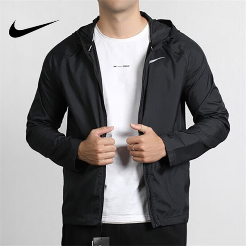 Nike耐克男连帽透气防晒运动夹克