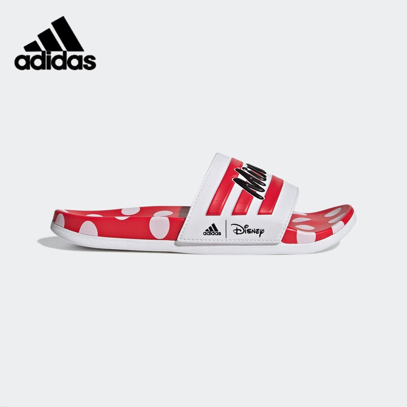 阿迪达斯女鞋adilette comfort迪士尼防滑耐磨游泳凉鞋拖鞋gw1060