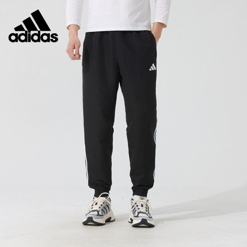 Adidas阿迪达斯男裤2025夏季新款运动休闲松紧时尚舒适长裤JC5445