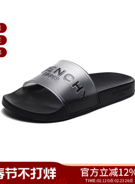 【甄品精选】Givenchy纪梵希 女士橡胶平底凉鞋凉拖 BE3004E188