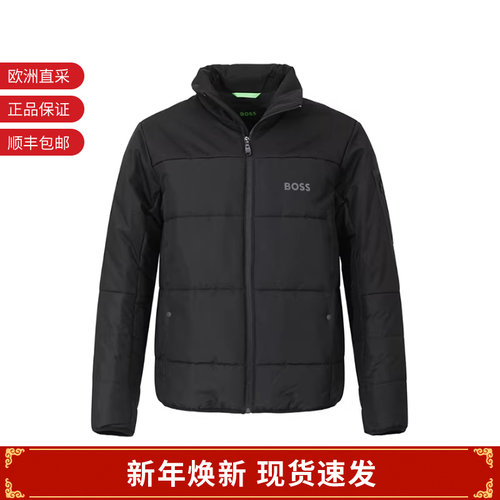 HugoBoss薄款夹克式棉服外套