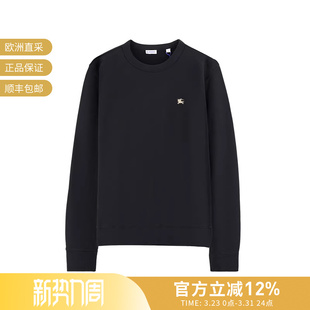 卫衣 马术骑士印章胶印圆领长袖 81110261 男士 BURBERRY博柏利