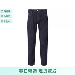 76GAB5D0 VJC范思哲 DW022L54 长裤 牛仔裤 男士 棉质复古窄版