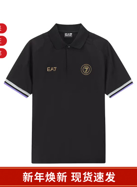 EA7阿玛尼 男士运动休闲短袖POLO衫7M000257 AF13537