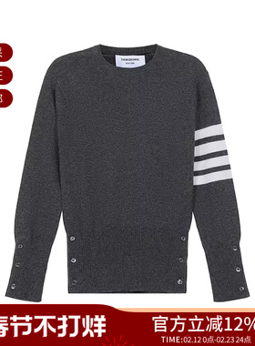Thom Browne 女士羊绒圆领长袖针织衫羊毛衫 FKA001A 00011