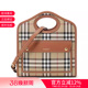 BURBERRY博柏利 8066166 女士格纹迷你口袋包托特包手提包