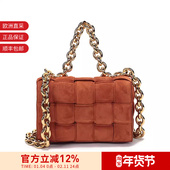 BOTTEGA V04N0 631421 VENETA葆蝶家 女士绒面手提单肩包