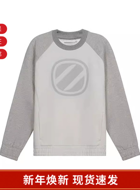 ZEGNA杰尼亚 男士棉质加绒款圆领长袖卫衣运动衫 N6ML01160