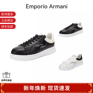 X4X264 牛厚底系带燕尾休闲运动板鞋 XM670 男士 ARMANI阿玛尼