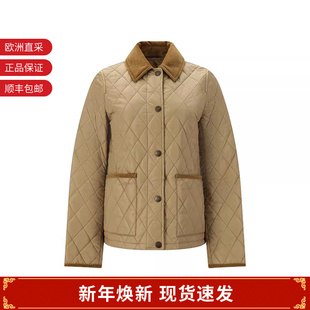 绗缝棉服夹棉夹克外套 BURBERRY博柏利 薄款 版 81075111 女士修身