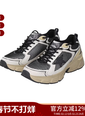 GOLDEN GOOSE男士脏脏鞋做旧系带网眼休闲运动鞋GMF00724 F007334