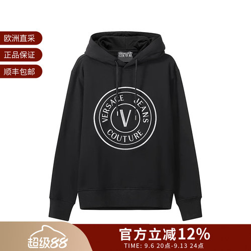 范思哲VJC加绒款连帽卫衣