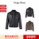 Hugo 50493935 Black系列夹克皮衣上衣外套 Boss 男士