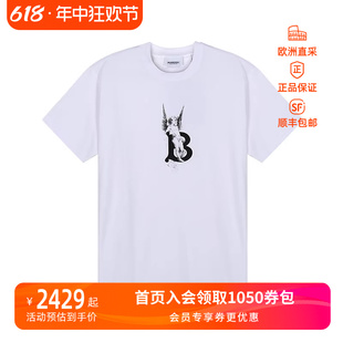 8024618 T恤 女士棉质短袖 Burberry博柏利