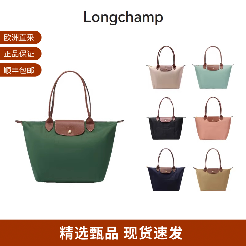 珑骧手提单肩包女士长柄饺子包