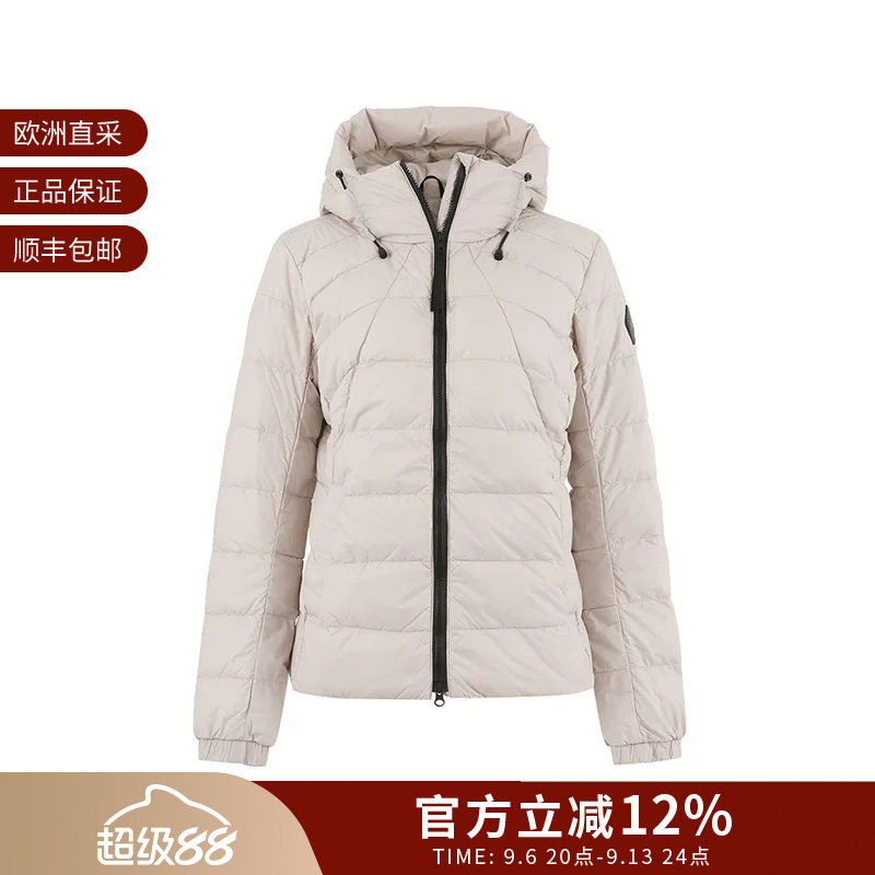 CANADA GOOSE 女士修身版轻薄款鸭绒连帽羽绒服外套 2220LB