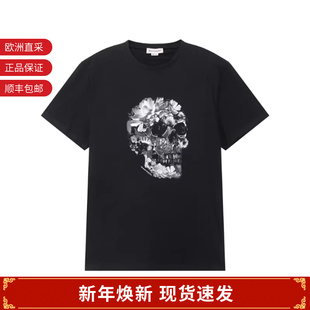 MCQUEEN 794575 男士 T恤 QTABM 棉质圆领短袖 ALEXANDER