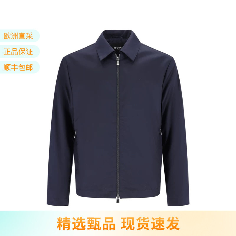 Hugo Boss男士black系列羊毛薄款夹克上衣外套50545898