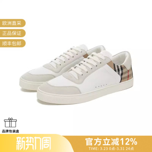 8069089 BURBERRY博柏利 运动鞋 系带休闲板鞋 8070818 男士