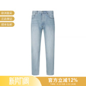 Boss 长裤 新品 四粒扣门襟复古牛仔裤 50529225 男士 Hugo