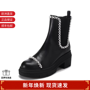 DEMPRL Stuart NORAH 女士厚底靴子短靴切尔西靴 BOOTIE Weitzman