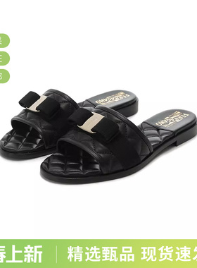 【甄品精选】Ferragamo菲拉格慕女士VARA平底拖鞋凉拖便鞋0753739