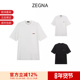 甄品精选 T恤 ZEGNA杰尼亚 男士 棉质针织圆领短袖 UDC9XA7 C10