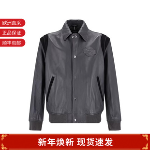 皮衣皮夹克上衣外套 男士 50543223 Boss Hugo