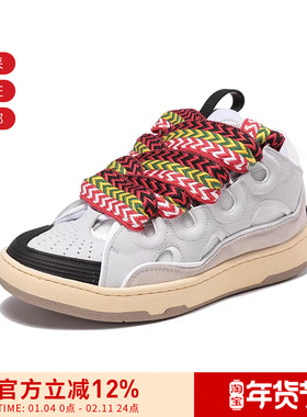 【甄品精选】LANVIN浪凡 女士系带运动鞋板鞋 FW SKDK02 DRA2 A21