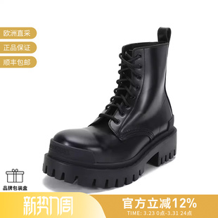 590974 女士厚底大头靴短靴马丁靴 Balenciaga WA960 甄品精选