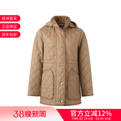 棉服夹棉夹克 薄款 8070968 女士宽松中长款 BURBERRY博柏利