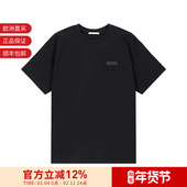 GIVENCHY纪梵希 BM71NK3YSJ T恤 男士 徽标贴饰Paris圆领短袖