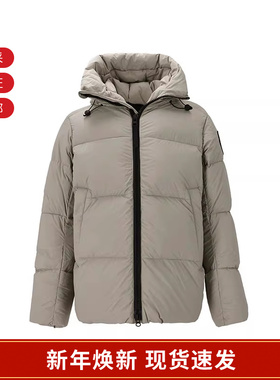 CANADA GOOSE 男士Crofton黑标连帽鸭绒羽绒服上衣外套2282MB