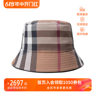 棉质帽子渔夫帽 博柏利 BURBERRY 男士 8052981