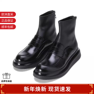 M816285X36 牛皮革靴子短靴袜子乐福鞋 LOEWE罗意威 男士