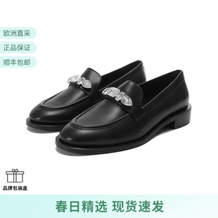 乐福鞋 女士单鞋 Weitzman LOAFE PALMER PENDANT 皮鞋 Stuart