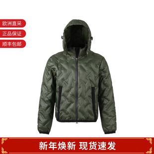 甄品精选 6RPB64 EA7阿玛尼 连帽运动棉服夹棉外套 PN8MZ 男士