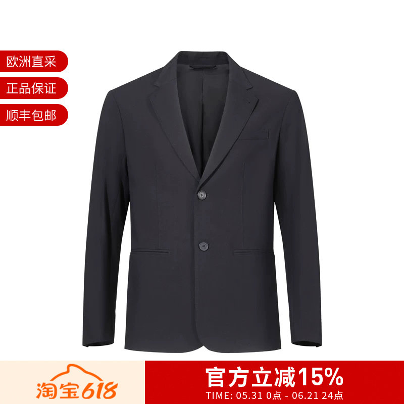 AX阿玛尼 新品男士两粒单排扣休闲西服西装外套 XM000131 AF10897