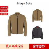 甄品精选 复古机车夹棉夹克 Hugo 修身 薄款 Boss男士 版 50492935
