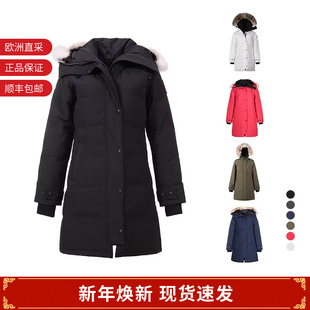女士连帽派克大衣鸭绒羽绒服 加拿大鹅 3802L GOOSE CANADA