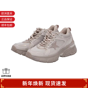 GWF00724 厚底系带运动休闲鞋 F007330 Goose女士网面老爹鞋 Golden