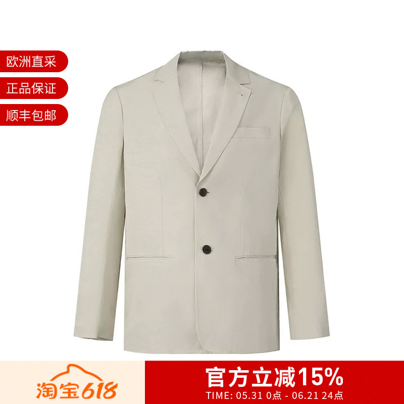 EA阿玛尼 男士两粒单排扣休闲西服西装上衣外套 EM001767 AF13812