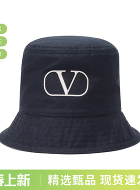 VALENTINO 女士V LOGO刺绣帽子渔夫帽水桶帽 2Y2HGA32HCY
